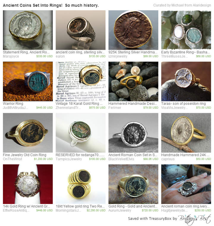 Roman Coin Rings