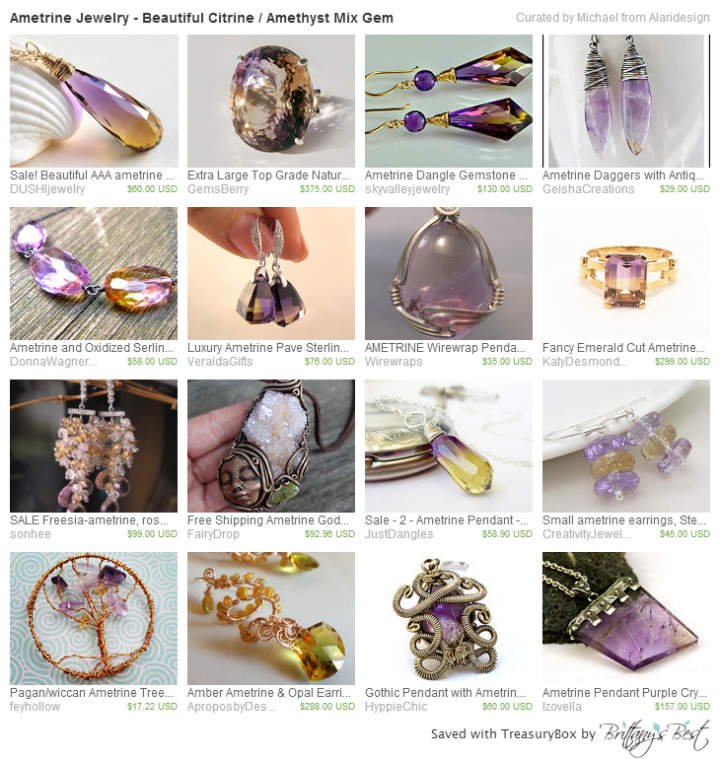 Ametrine Jewelry