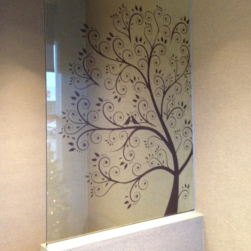 SF Graphix Project: Dental Clinic Langley Vector Art Printed to optically clear film