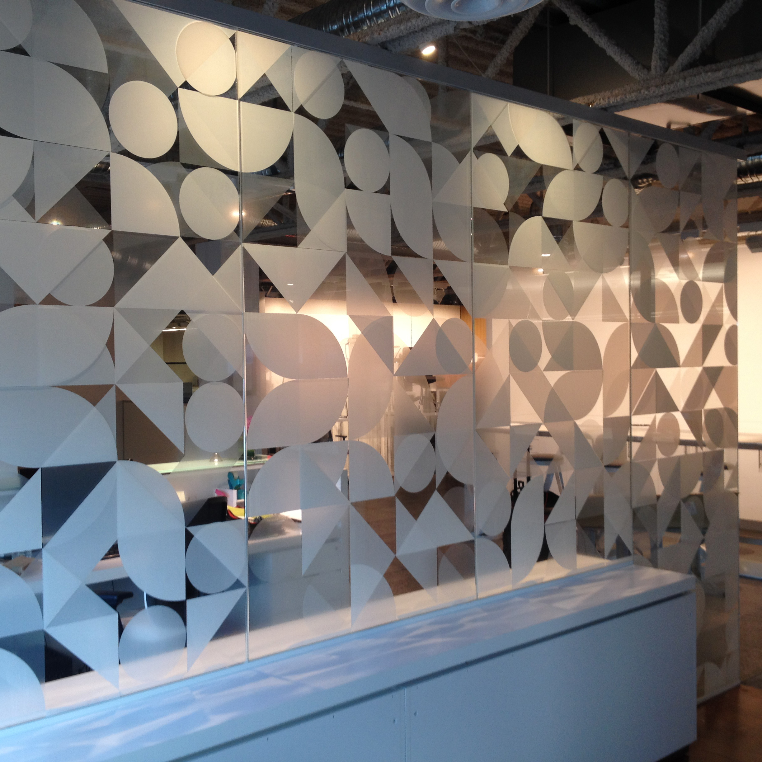 SF Graphix + Project: Brooks Corning Corporate / Custom Print in White