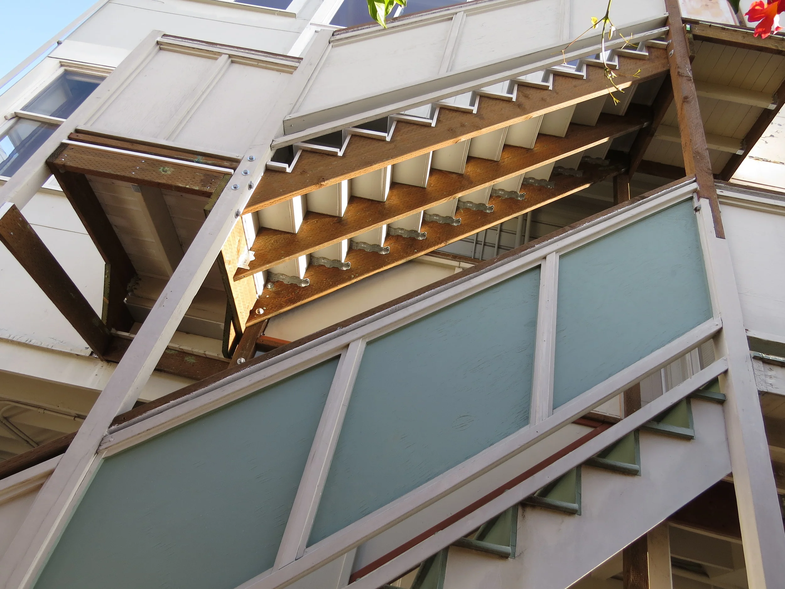 Stair repair, North Beach