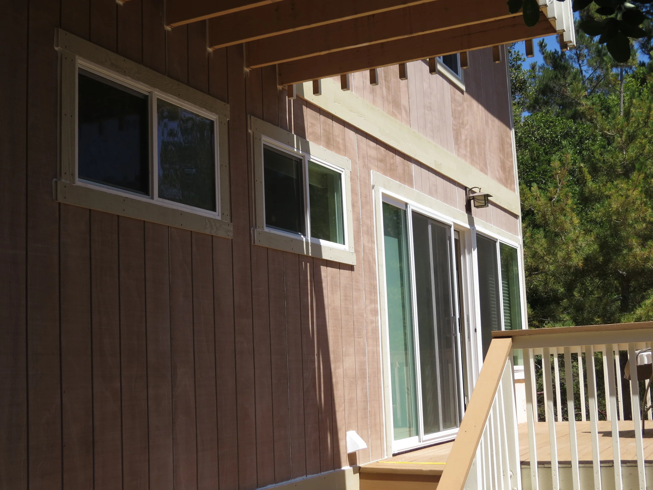 New siding and windows, San Rafael