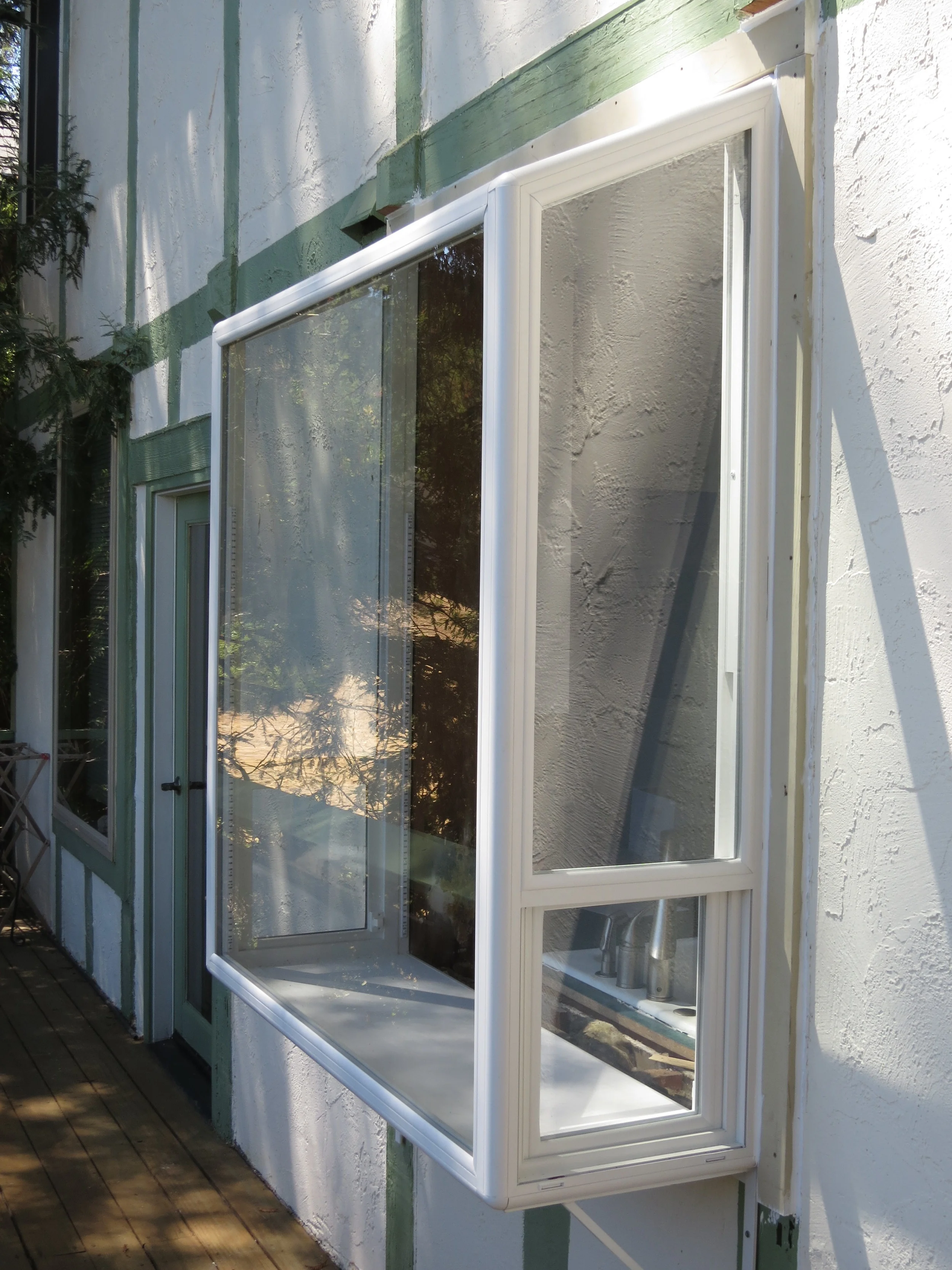AFTER: Box bay window replacement, San Anselmo