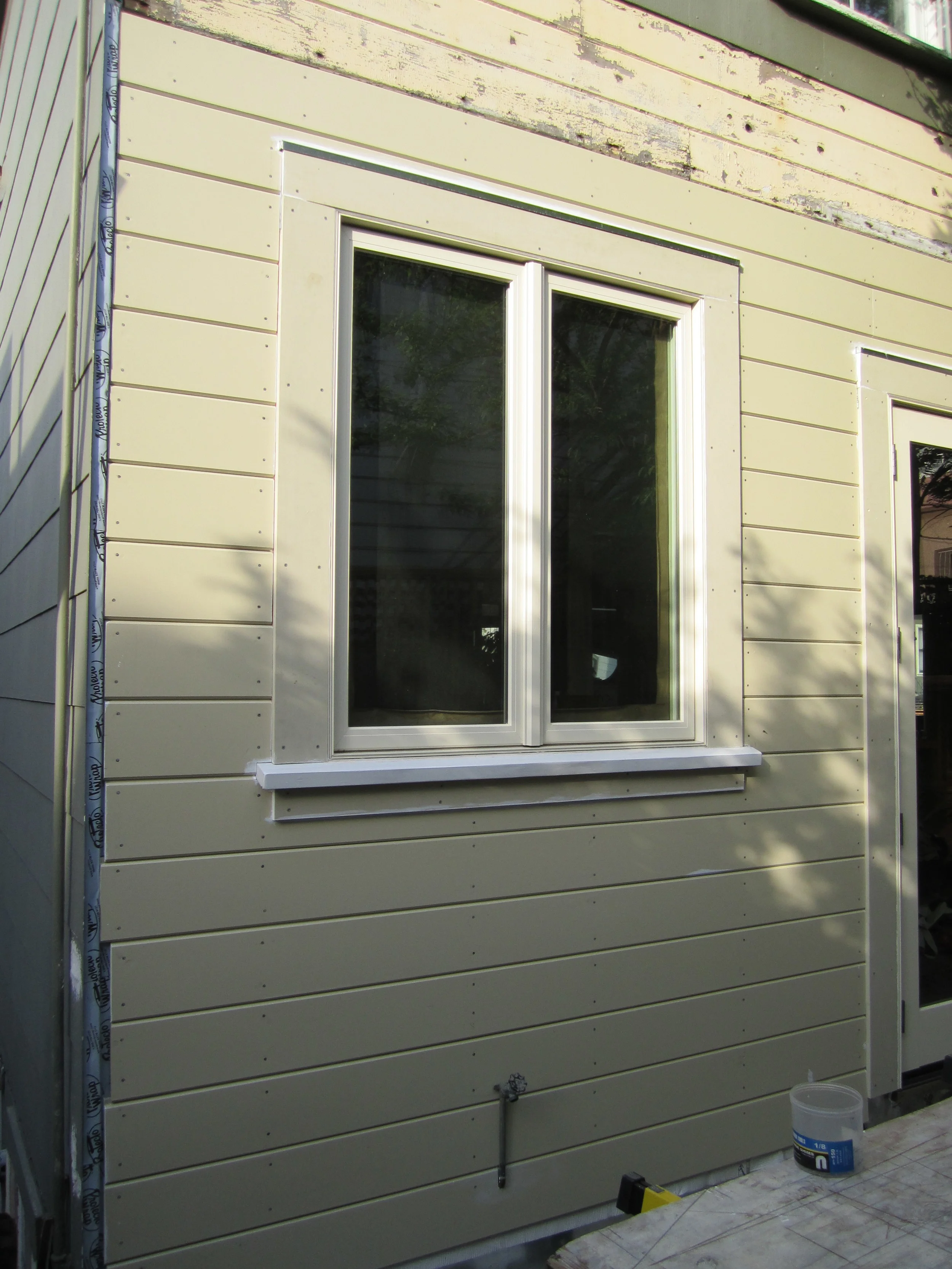 New ship lap siding, San Francisco