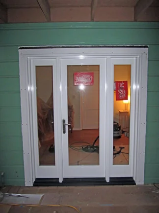 AFTER: Exterior view door and window installation, San Francisco