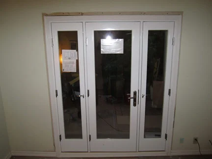 AFTER: Interior view door and window installation, San Francisco