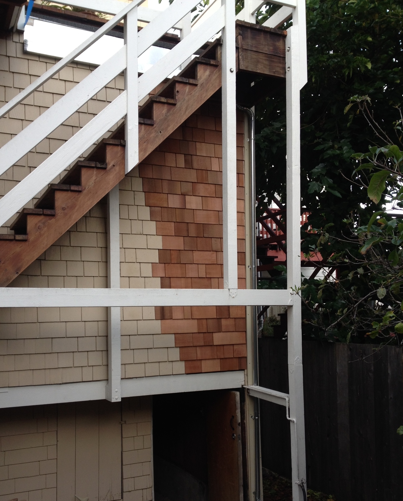 AFTER: Shingle siding replacement, San Francisco