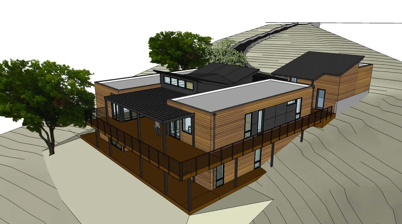Modular home plan, Healdsburg