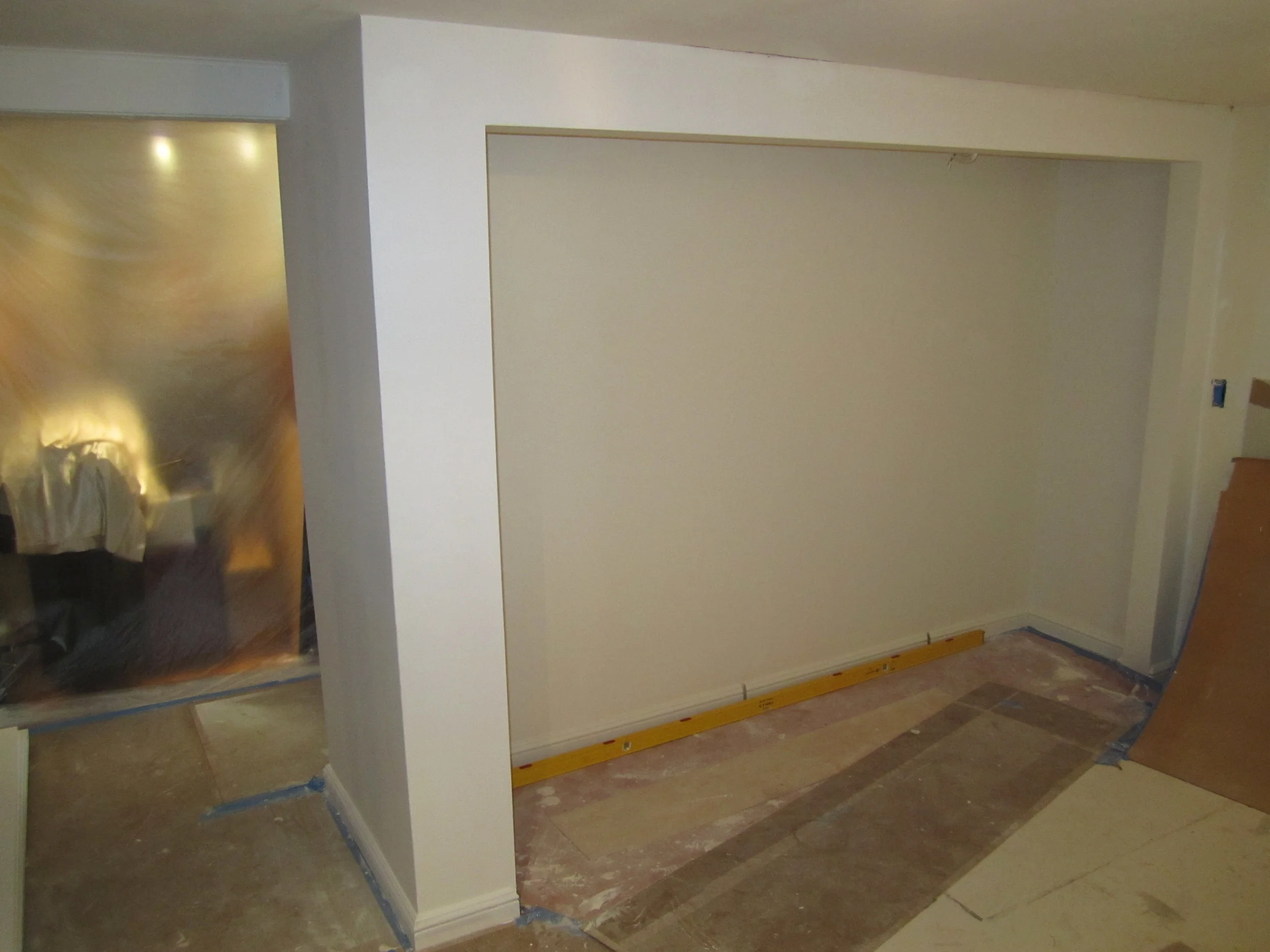 Phase 2 closet installation, San Francisco