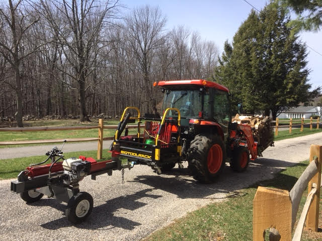Bigtoolrack Kubota Carrying Firewood bin