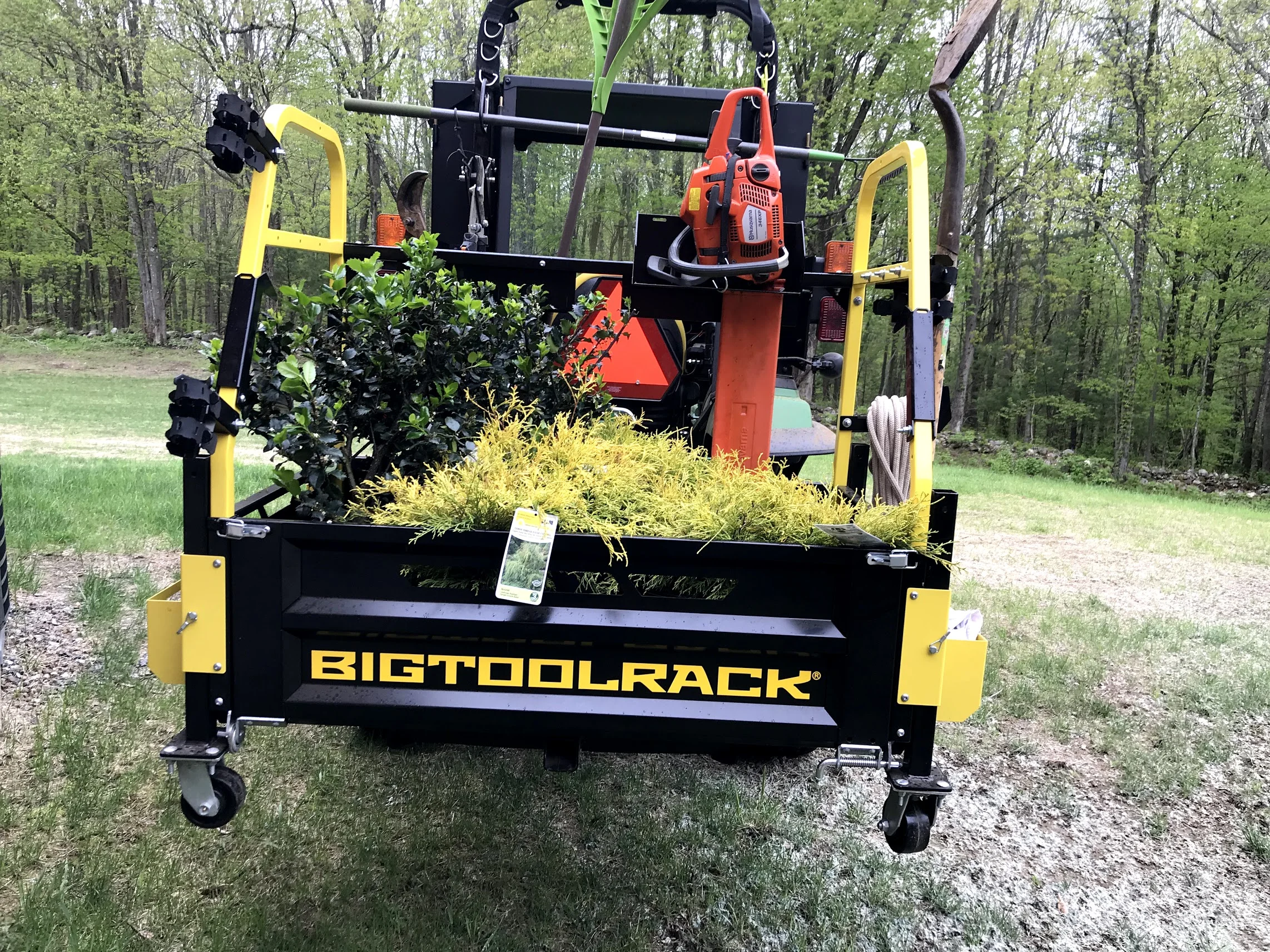 Bigtoolrack on a John Deere