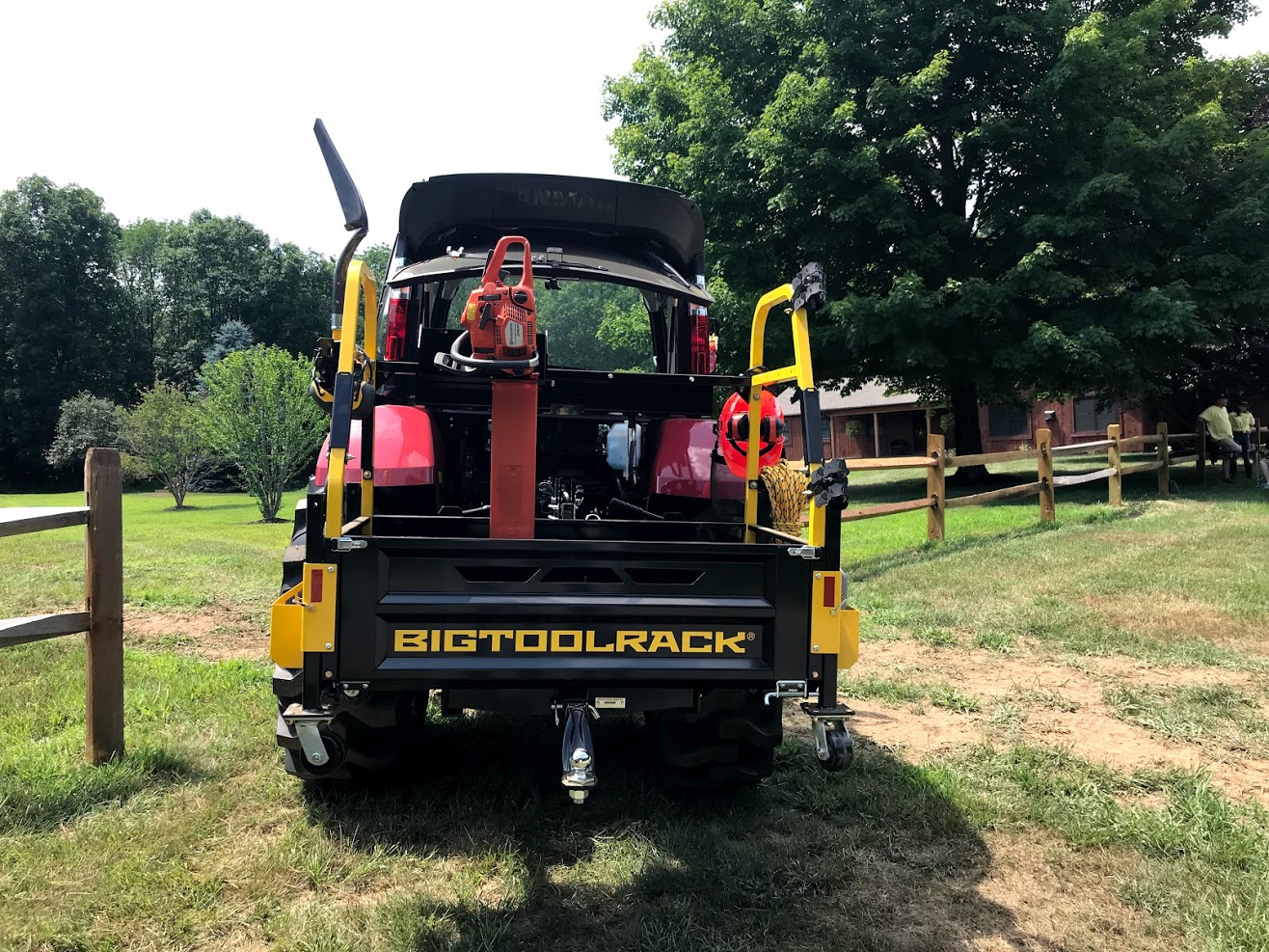 Bigtoolrack on a Yanmar YT59