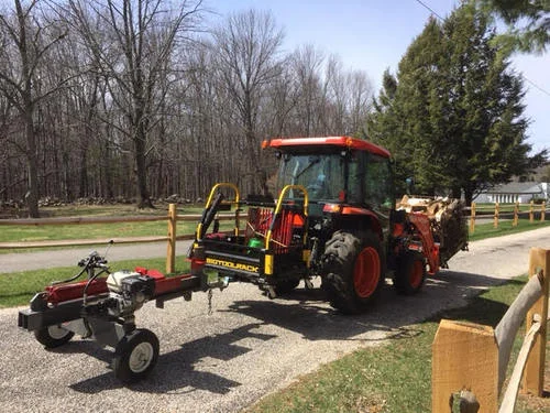Attach your log splitter!