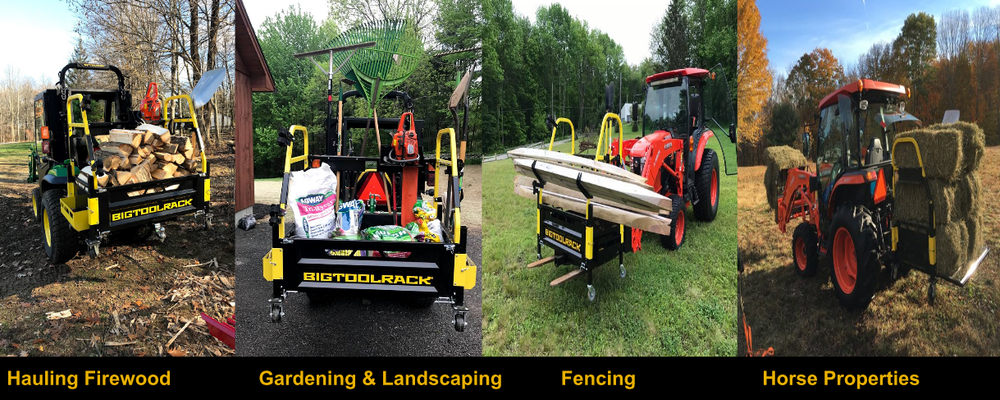 Bigtoolrack Homestead Tractor attachment