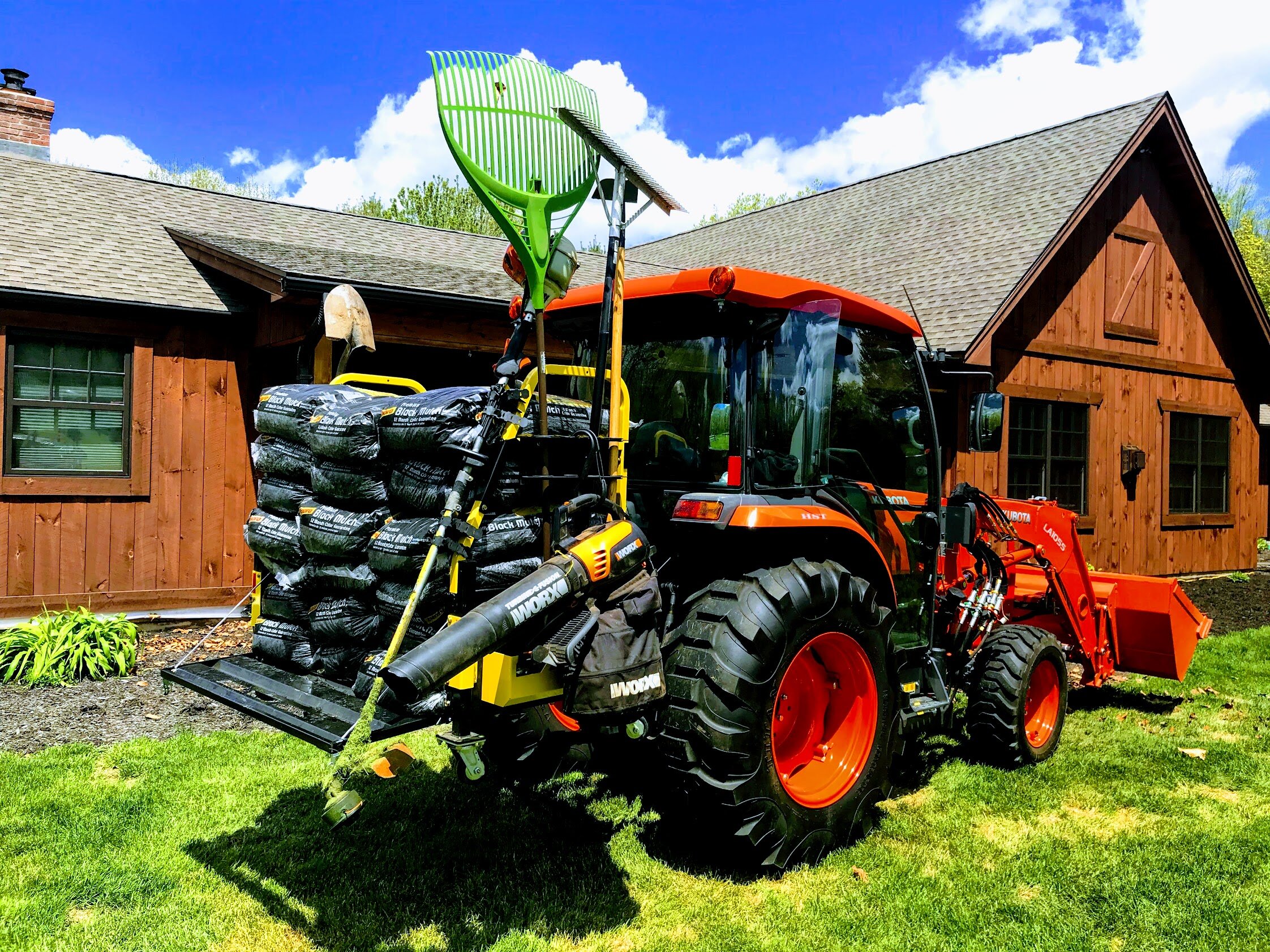 BigToolRack Photo Gallery 3 Pt Carry All Cool tractor attachments