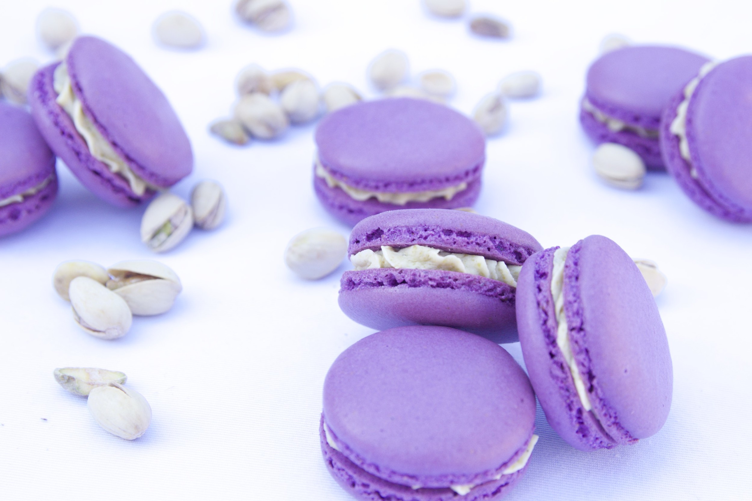 Pistachio Macarons