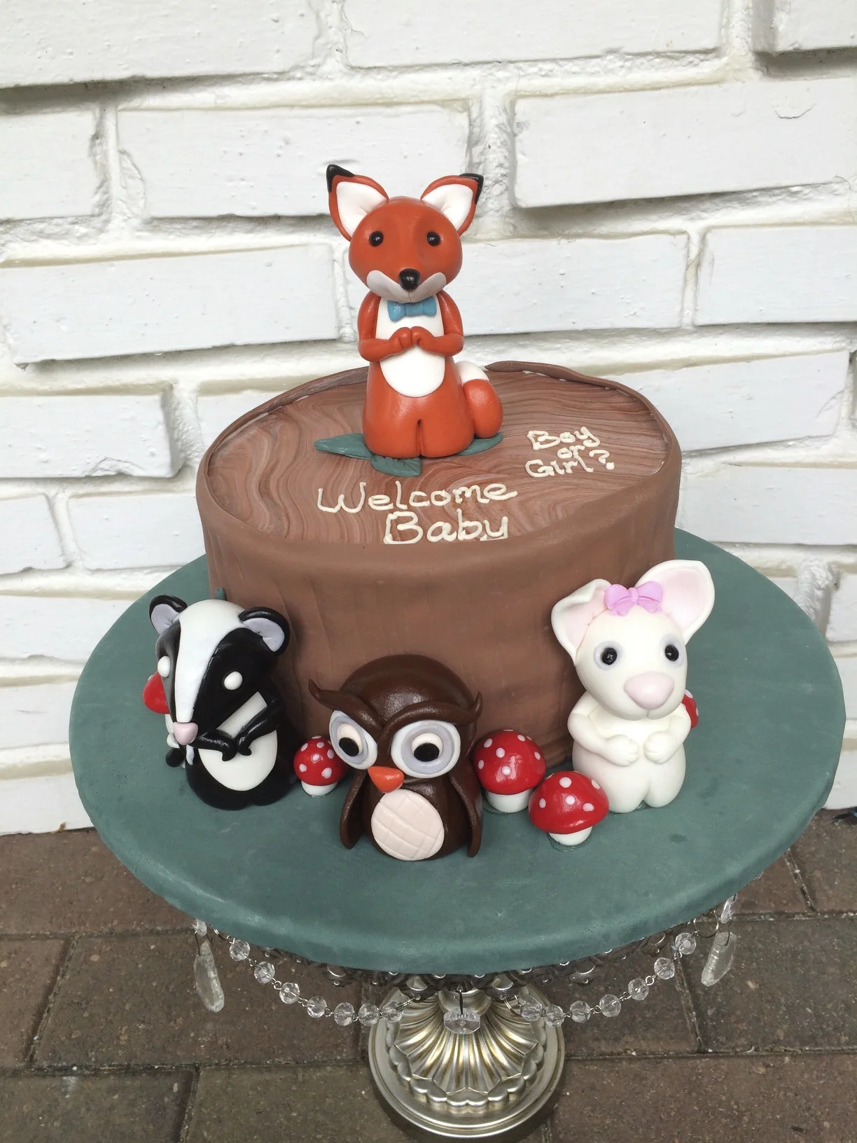 Woodland Creature Gender Reveal