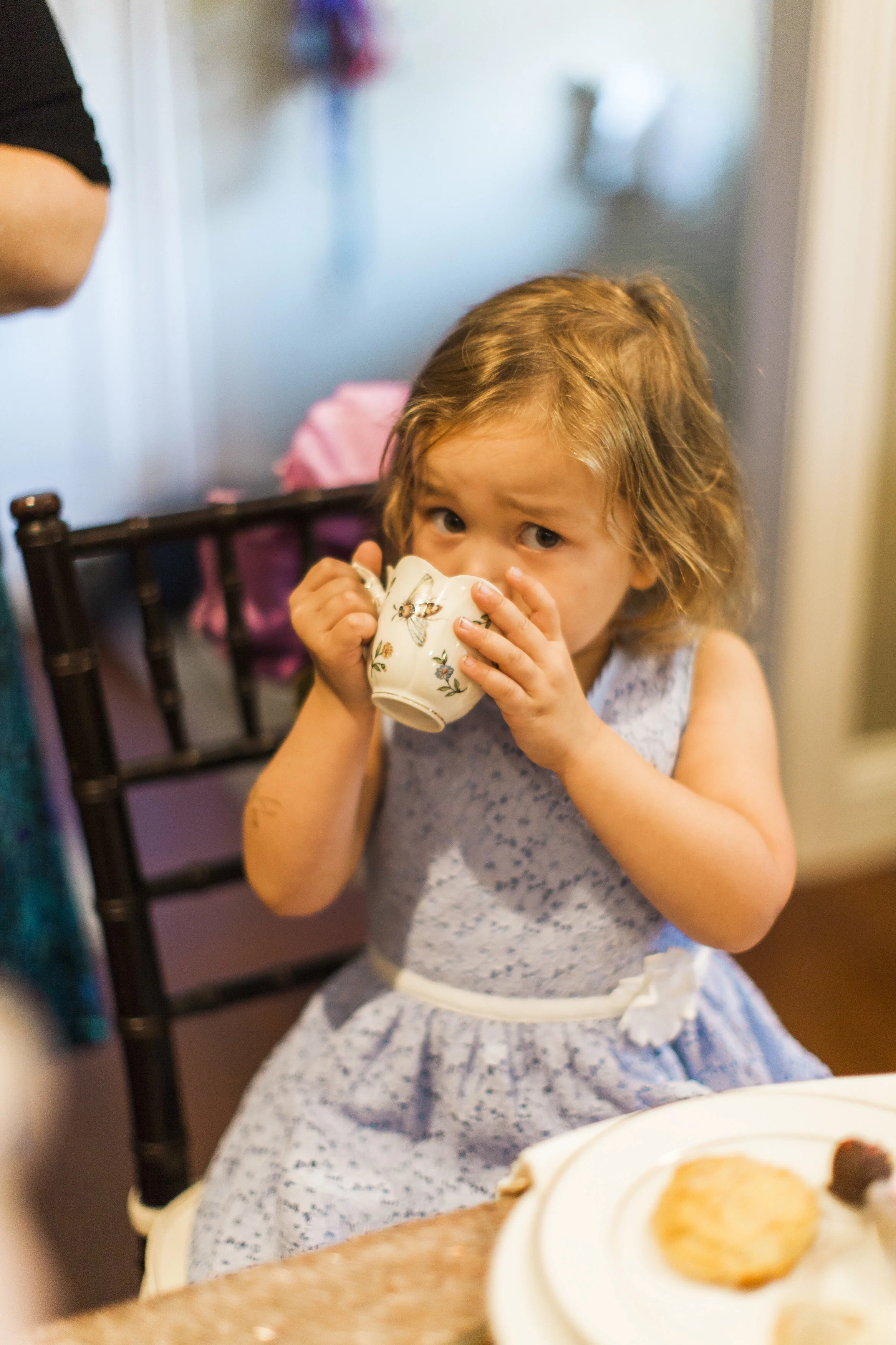 She does not like tea... Milk it is!