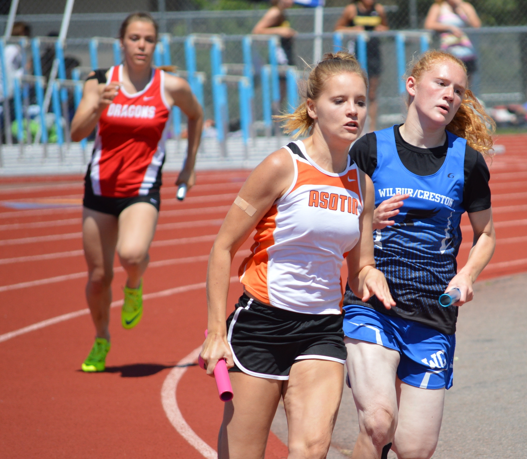 How tough is the race? Less than a quarter second of a split between the two teams.