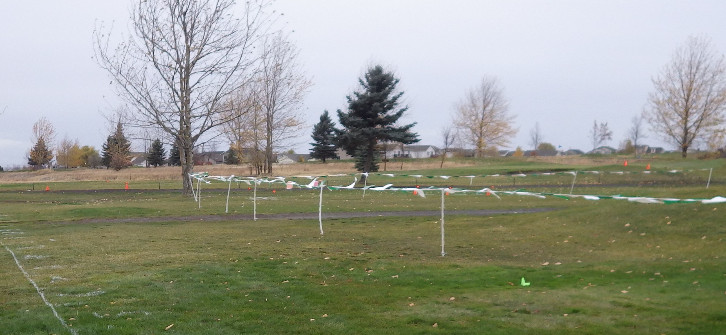Flags should not fly sideways on race day