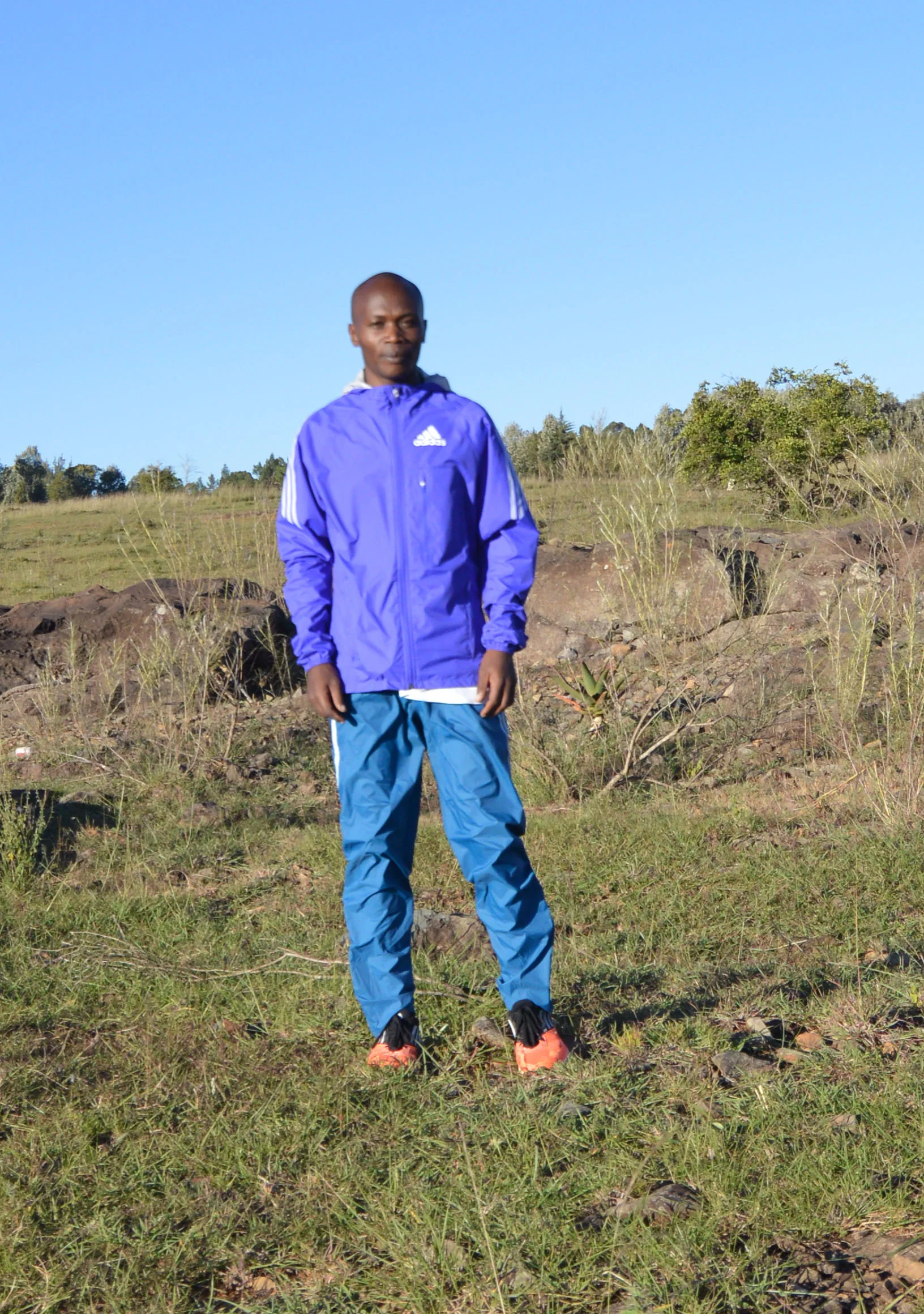 Justin Lagat, looking stylish.