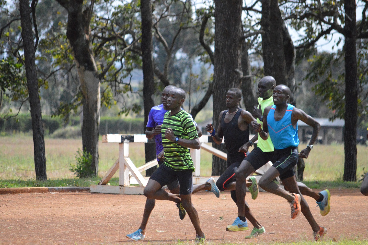 Second Lap of an 800m interval.