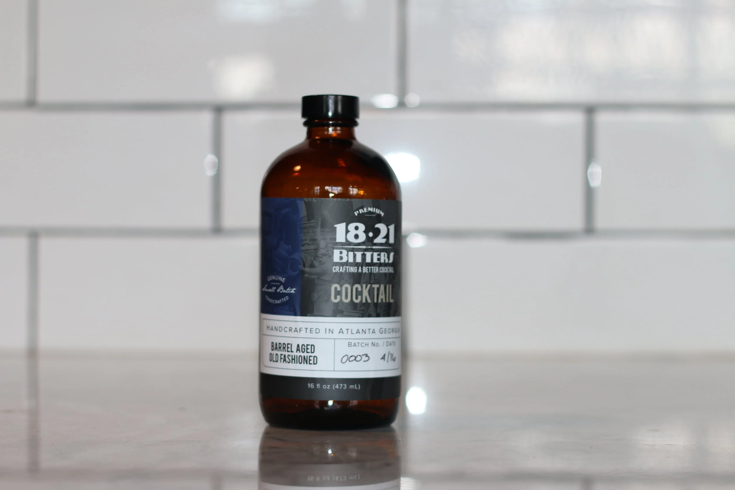 Barrel Aged Old Fashioned Mix 18 21 Bitters