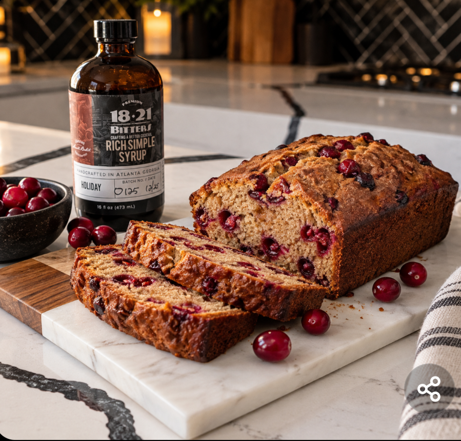 Holiday Bread (Cranberry, Orange+Rosemary)