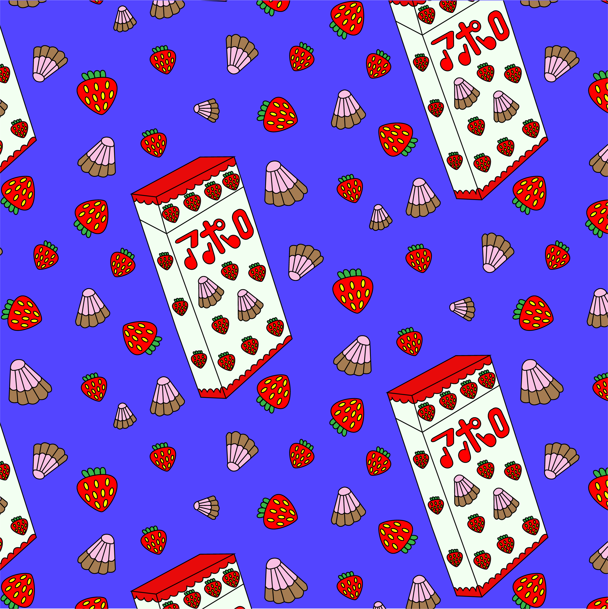 MEIJI STRAWBERRY CHOCO CANDY