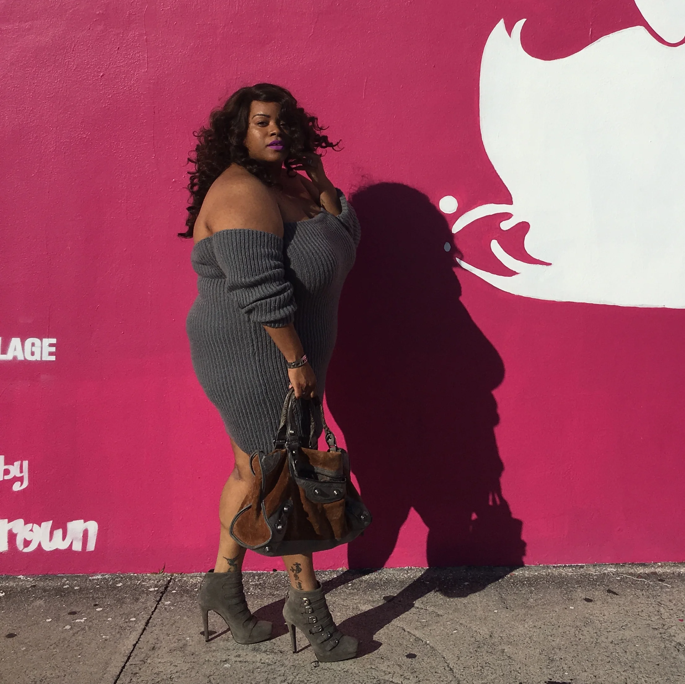 Bare Shoulders in Barely Winter