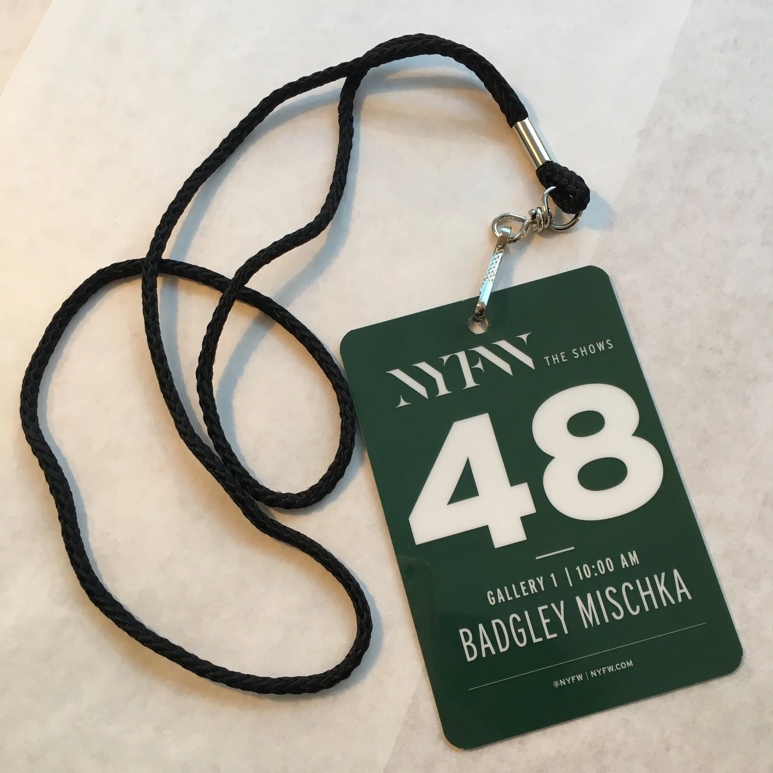 Backstage with INGLOT at NYFW