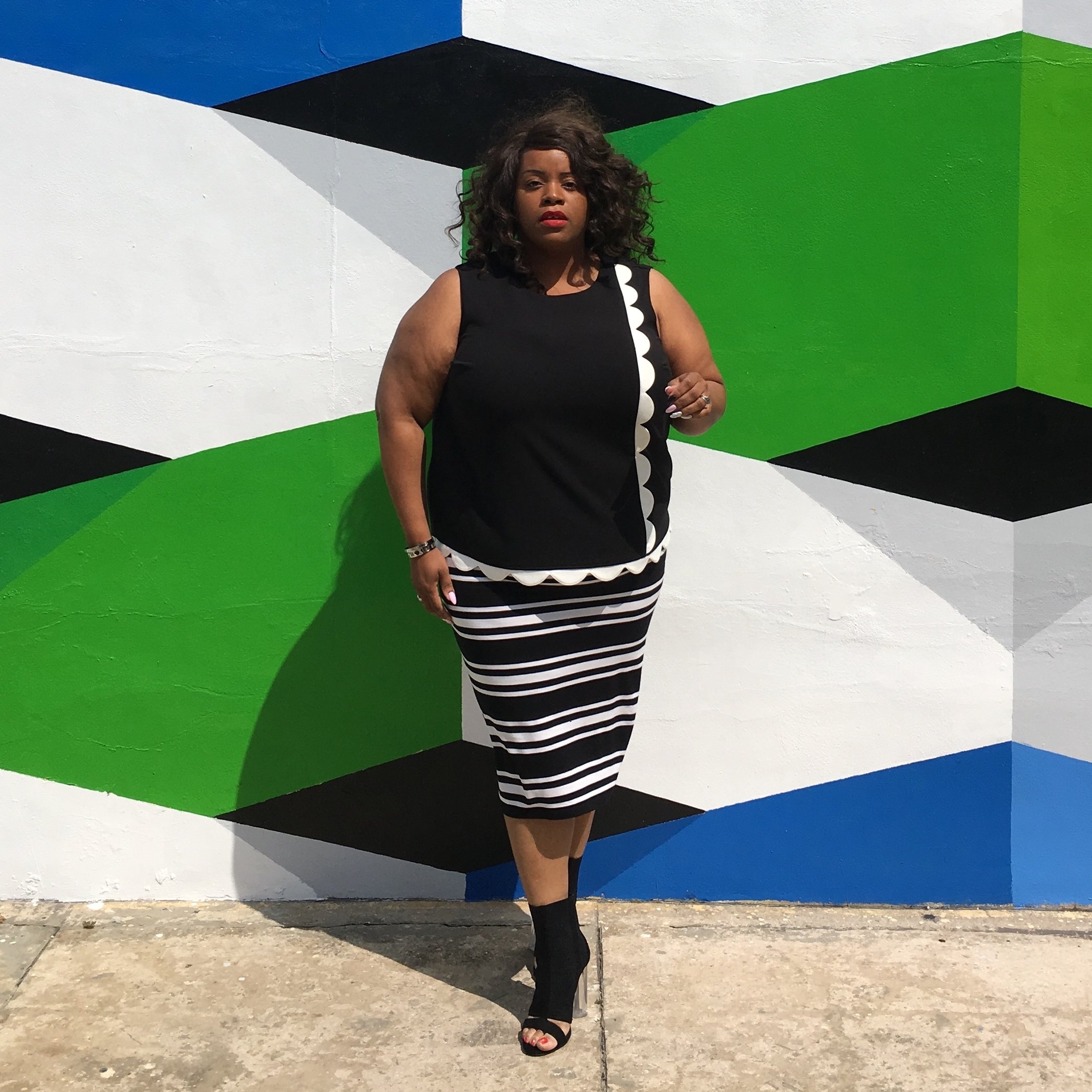 Black and White Stripe