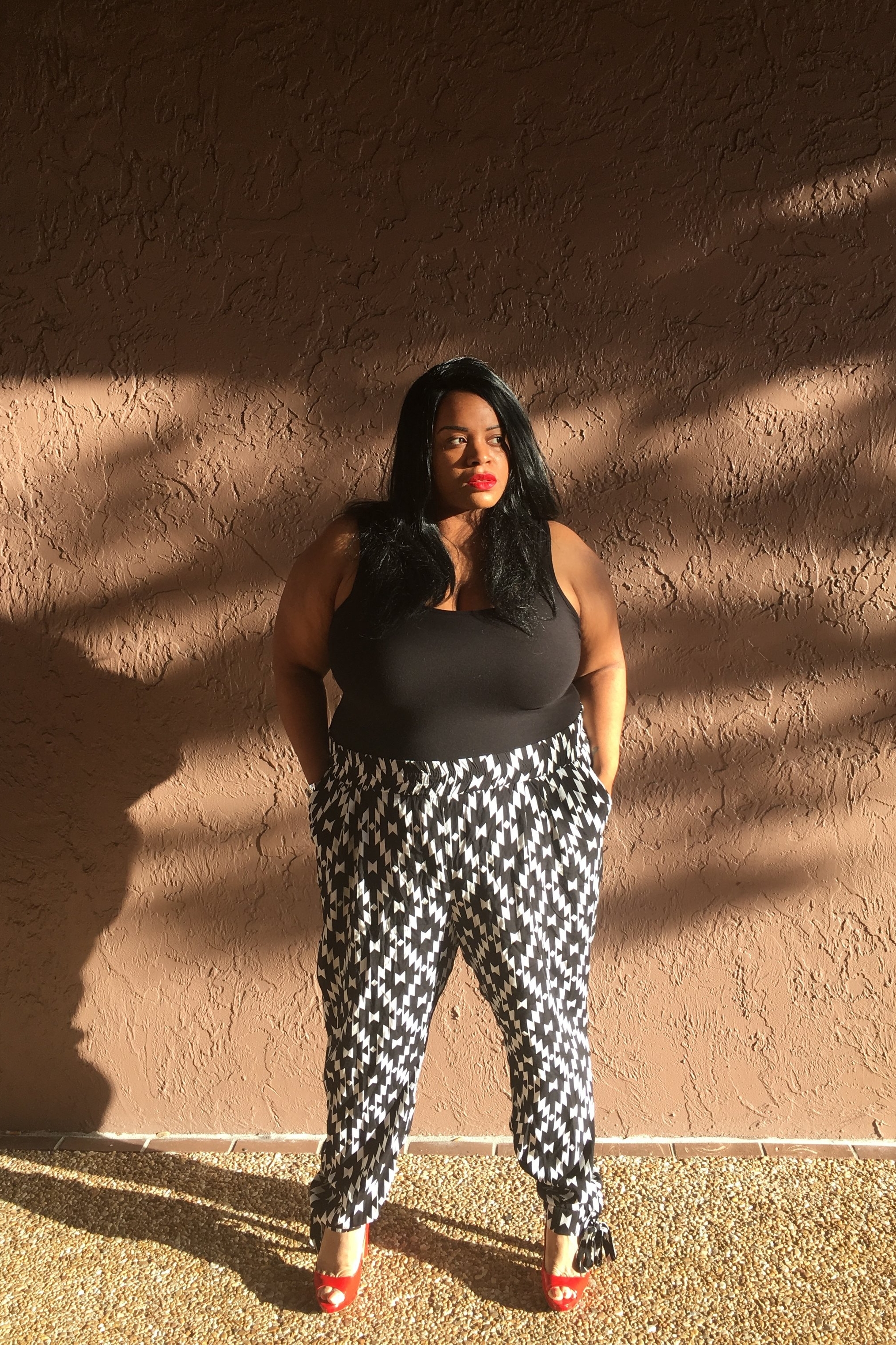 Black and White Print