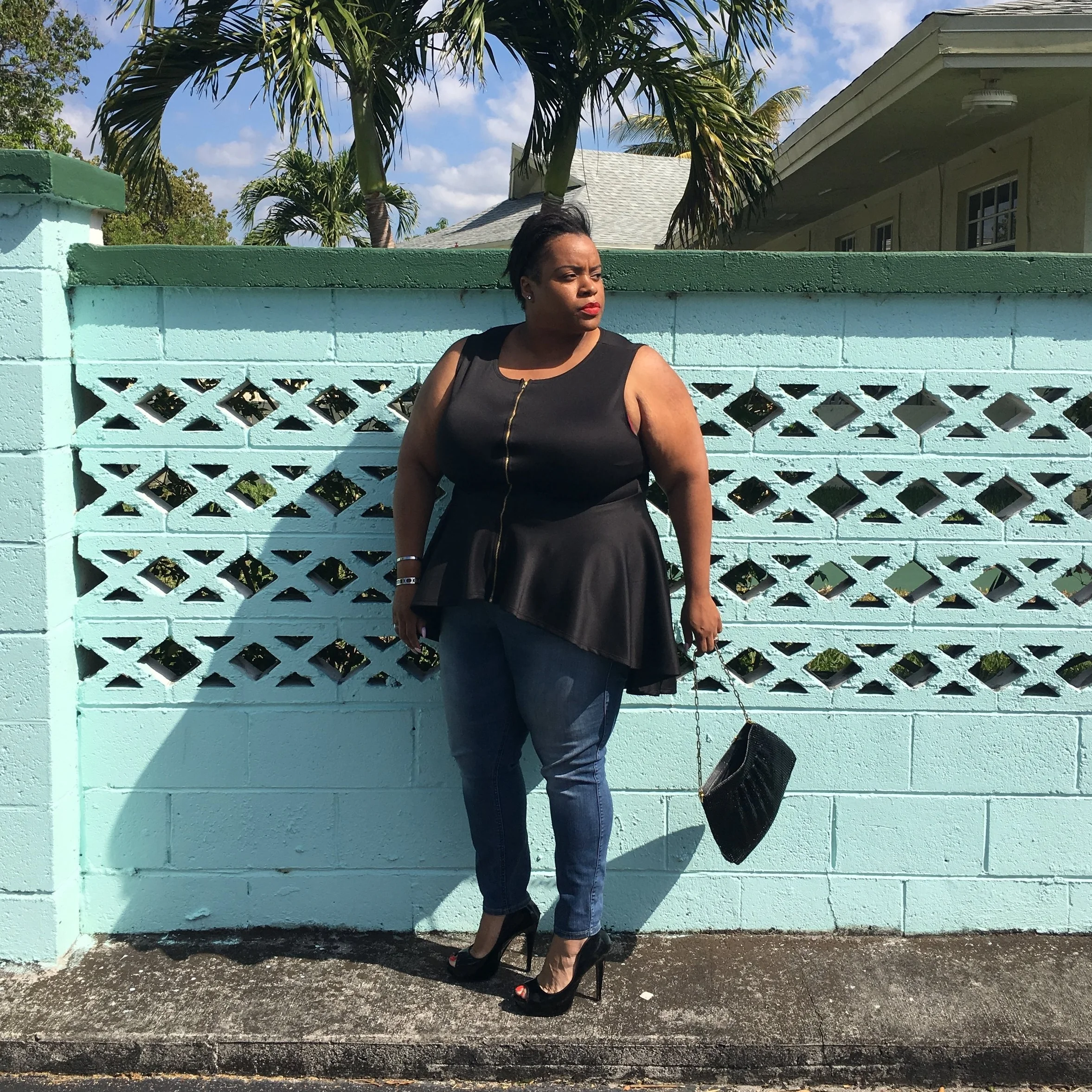 Peplum with a little flair