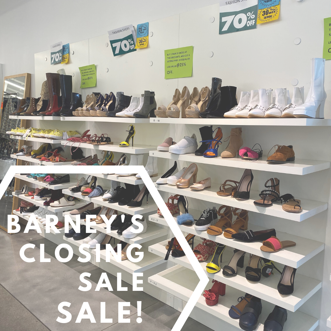 Barney’s closing sale