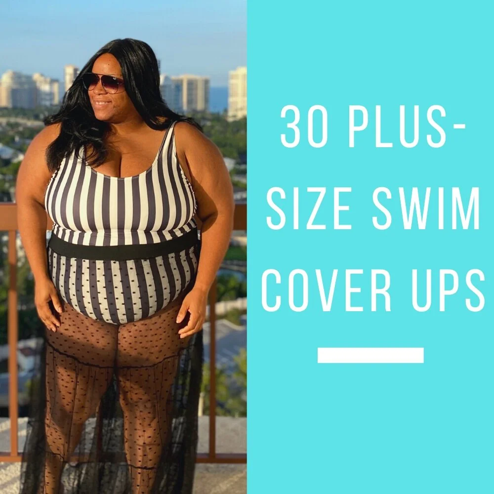 30 Plus Size Swim Cover Ups