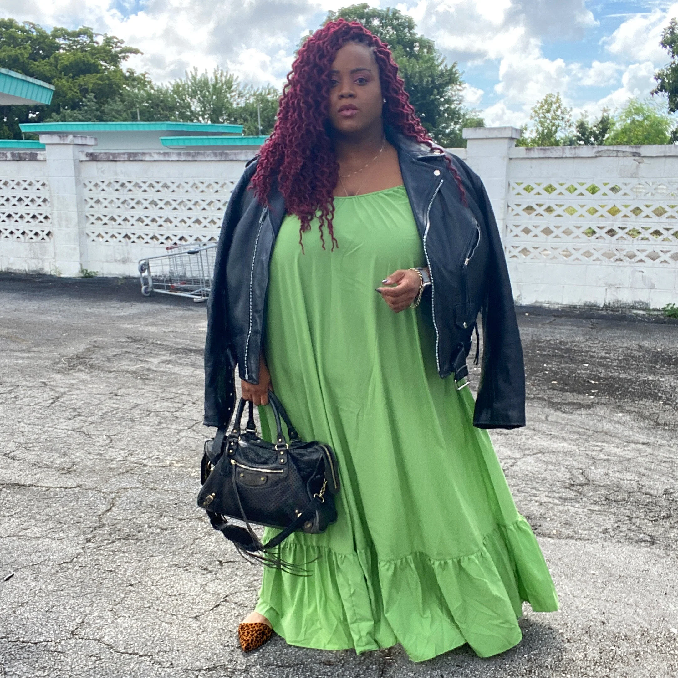 Thrifted Motorcycle Jacket