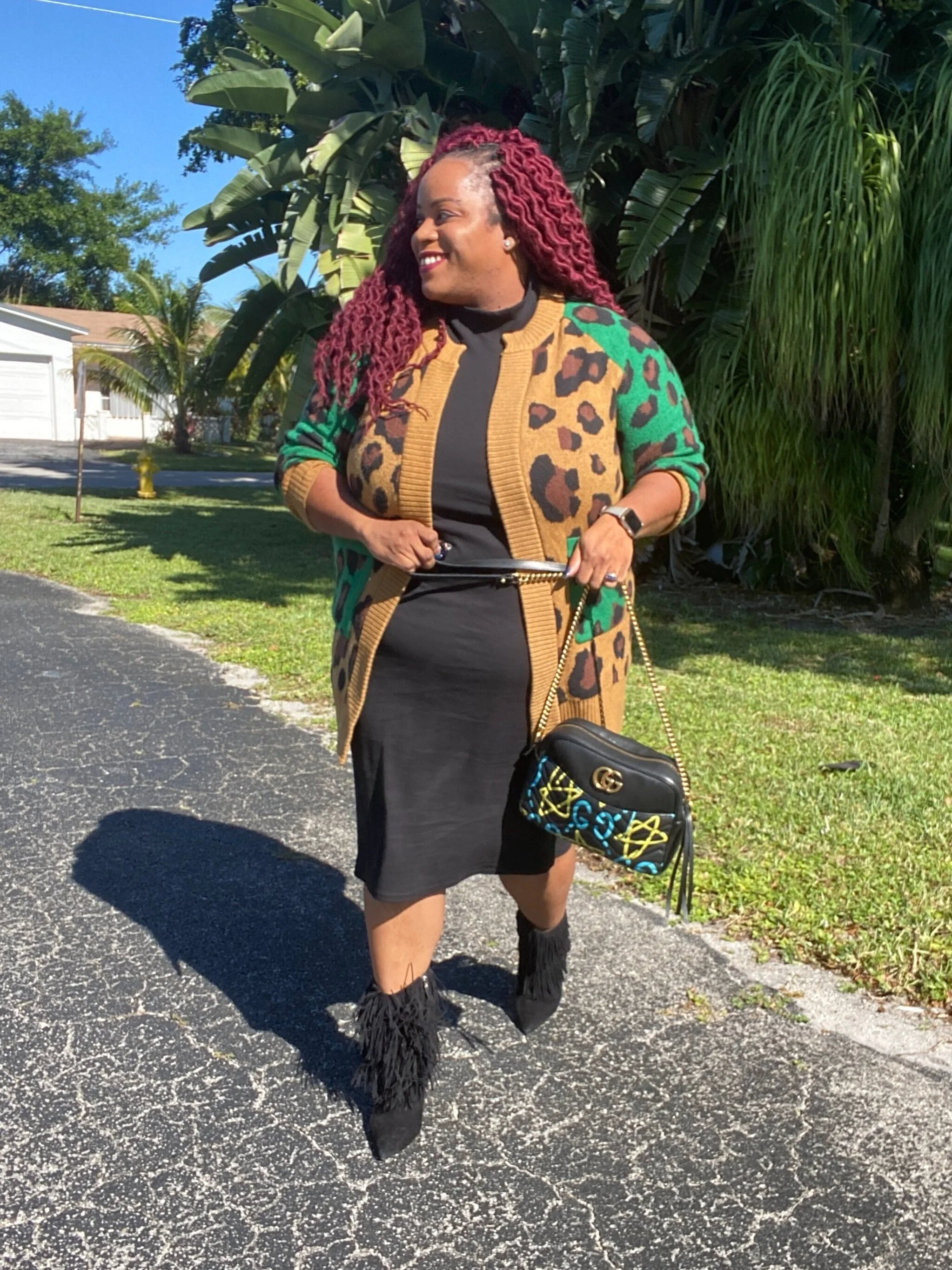 Who What Wear Plus Sweater and Turtleneck Dress