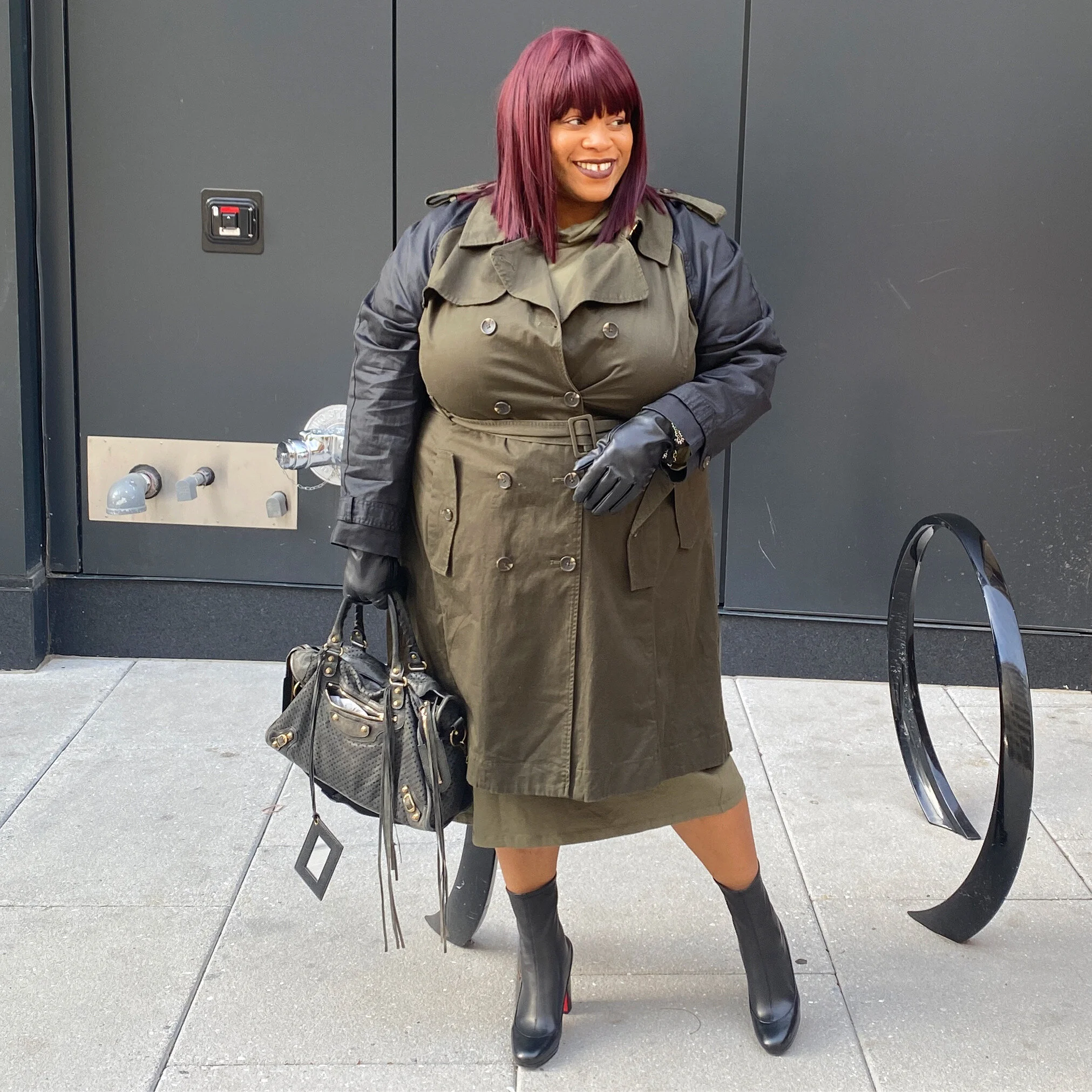 Altuzarra for Target Trench and Louboutins