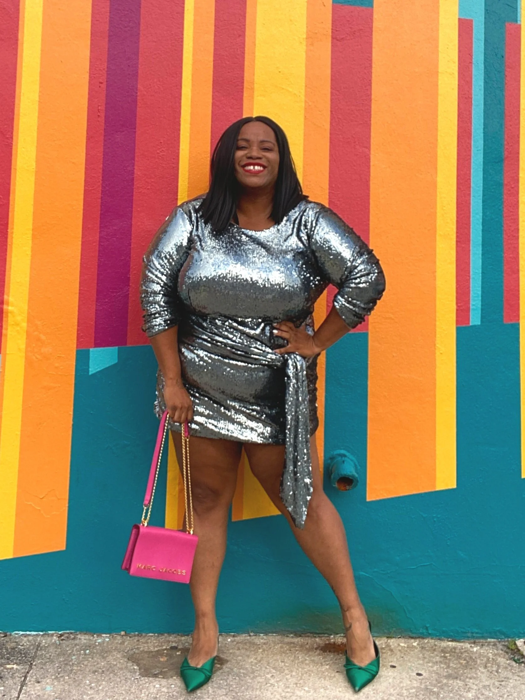 Toccin x Rent The Runway Sequin Cocktail Dress