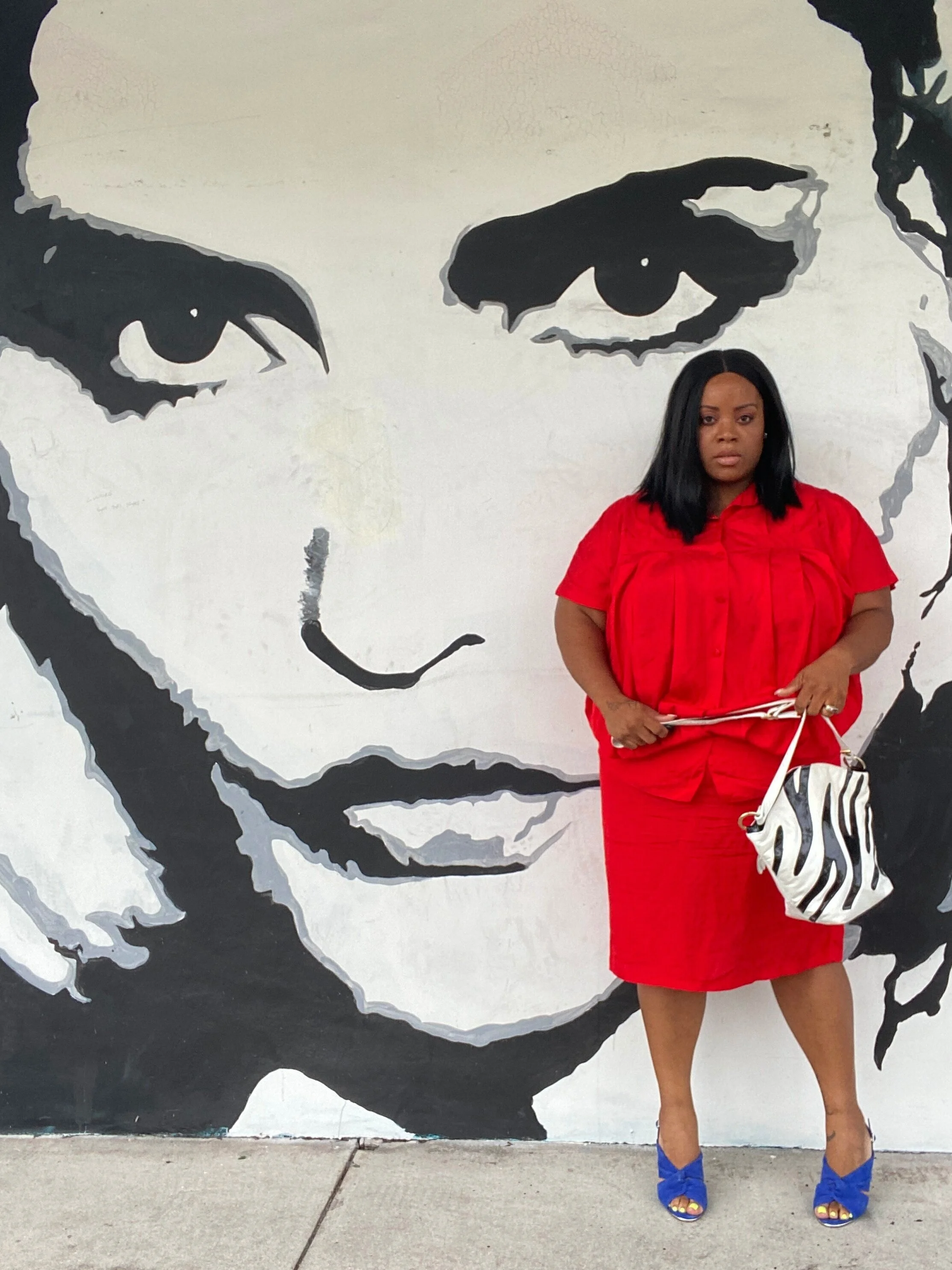 Dionne Dean Vintage Red Dress