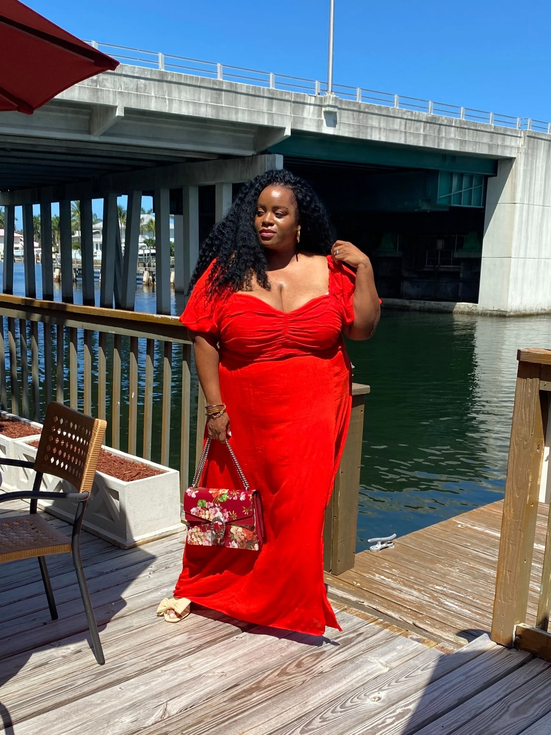 Dia &amp; Co. Crop Top Skirt Set