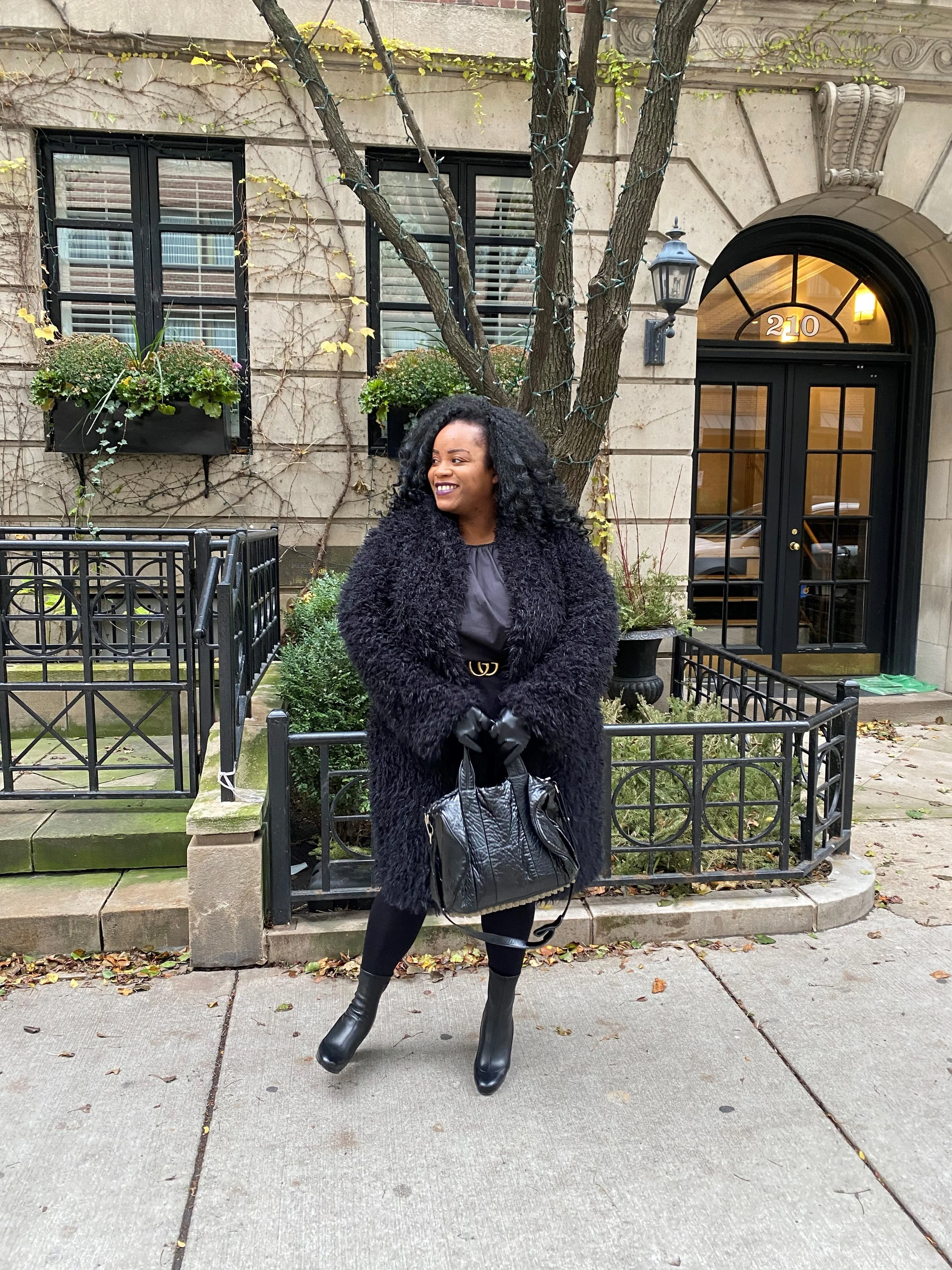 Faux Fur and Louboutins