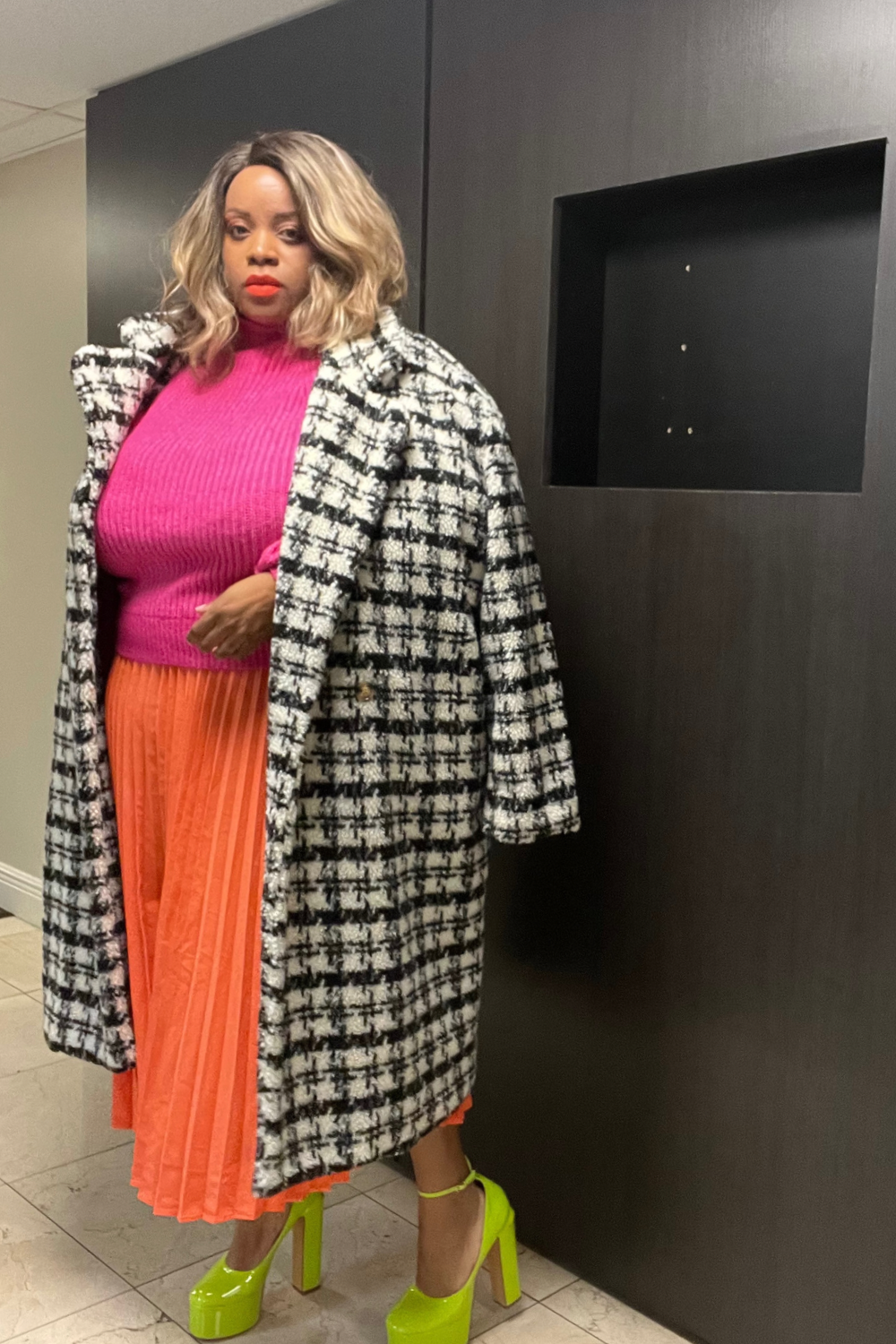 Color Block Look from SHEIN and JCPenney