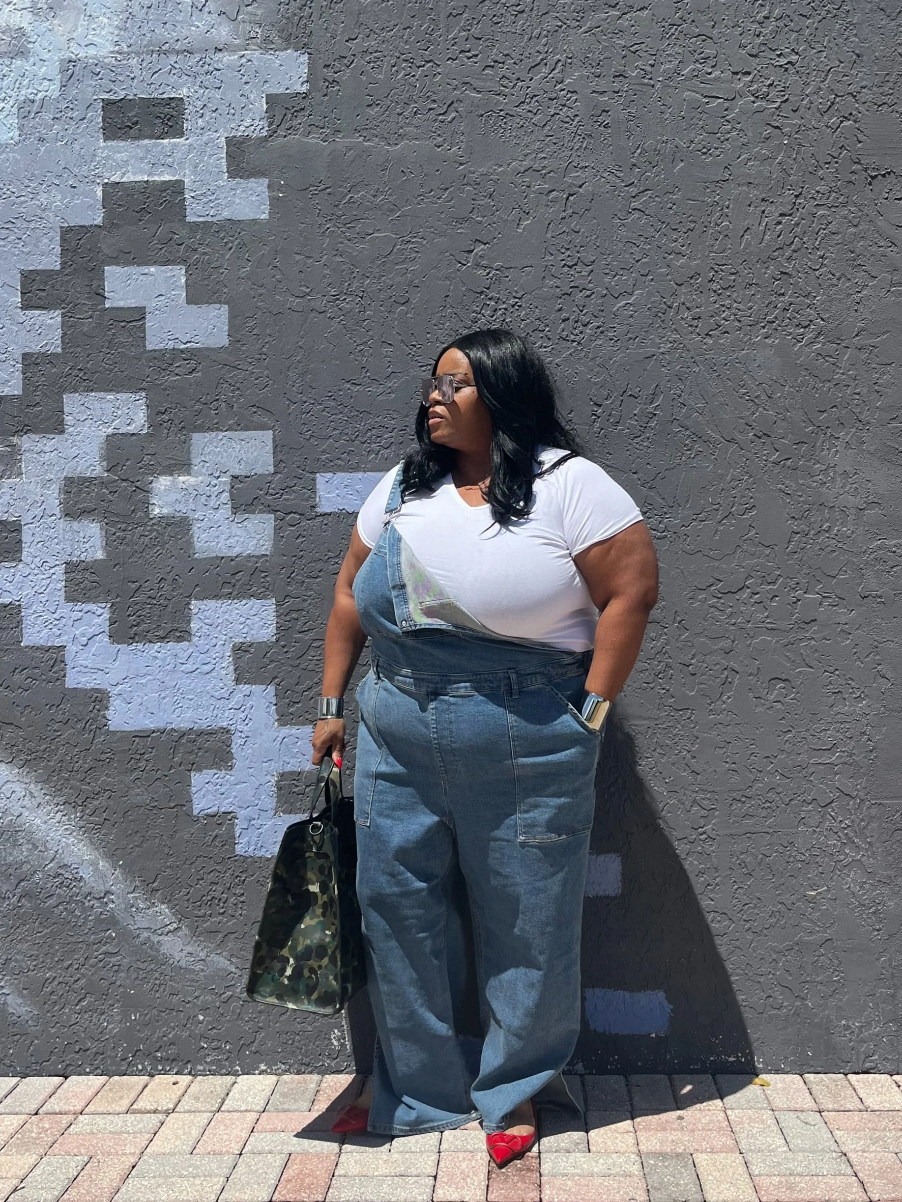 Wide Leg Overalls