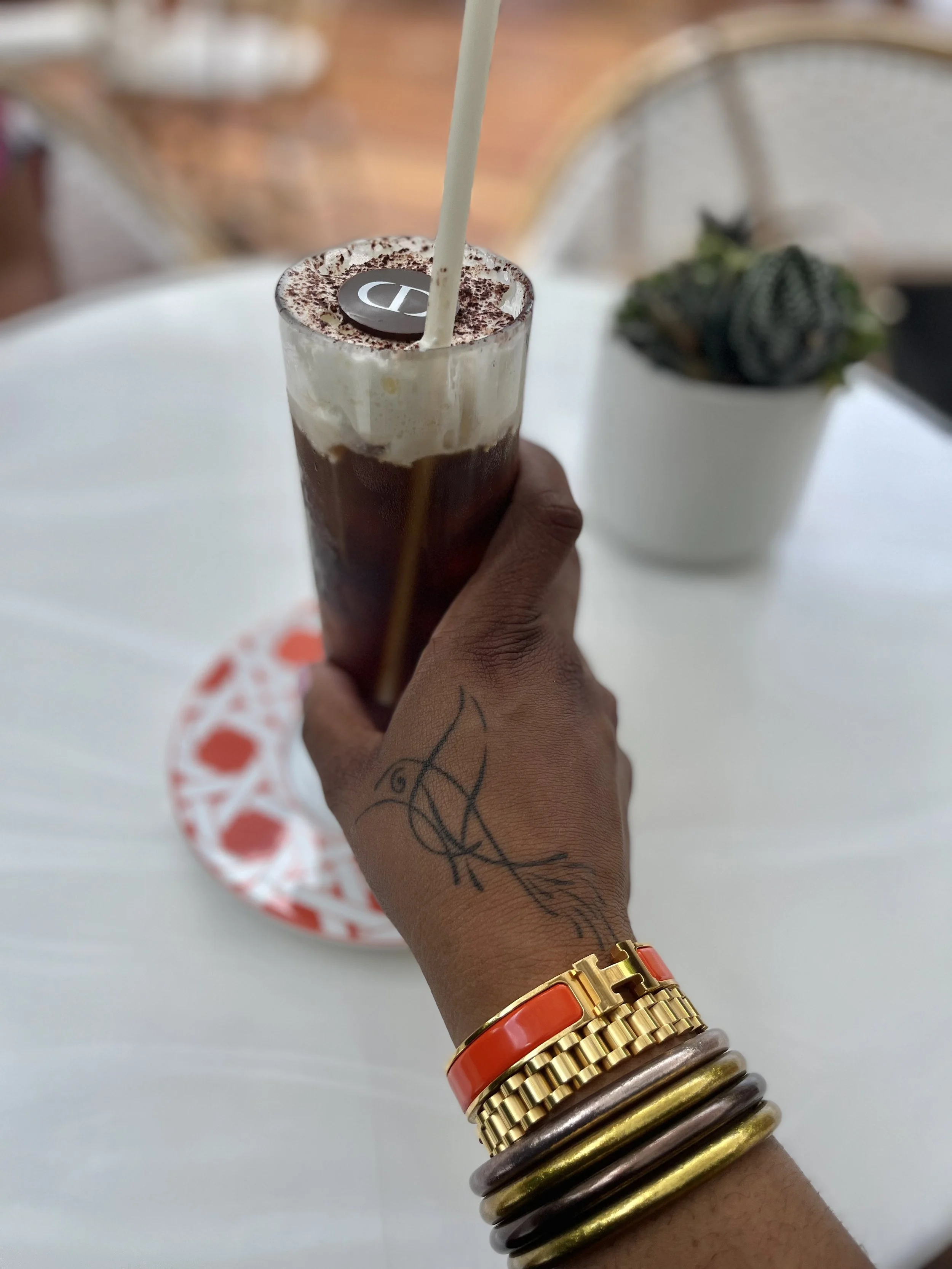 VISITING THE DIOR CAFE