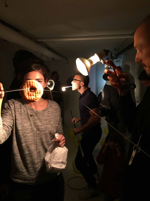 Jacob Robichaux in performance as part of "Total Styrene: True Believer" Photo credit: Olympia Shannon