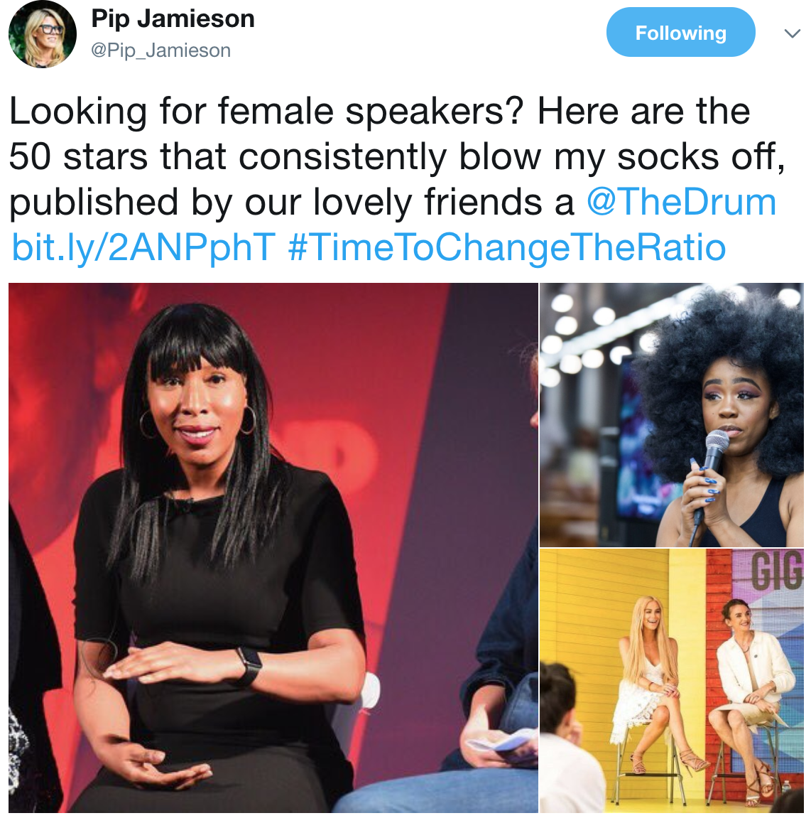 PROFILE: Top 50 female speakers [2018]