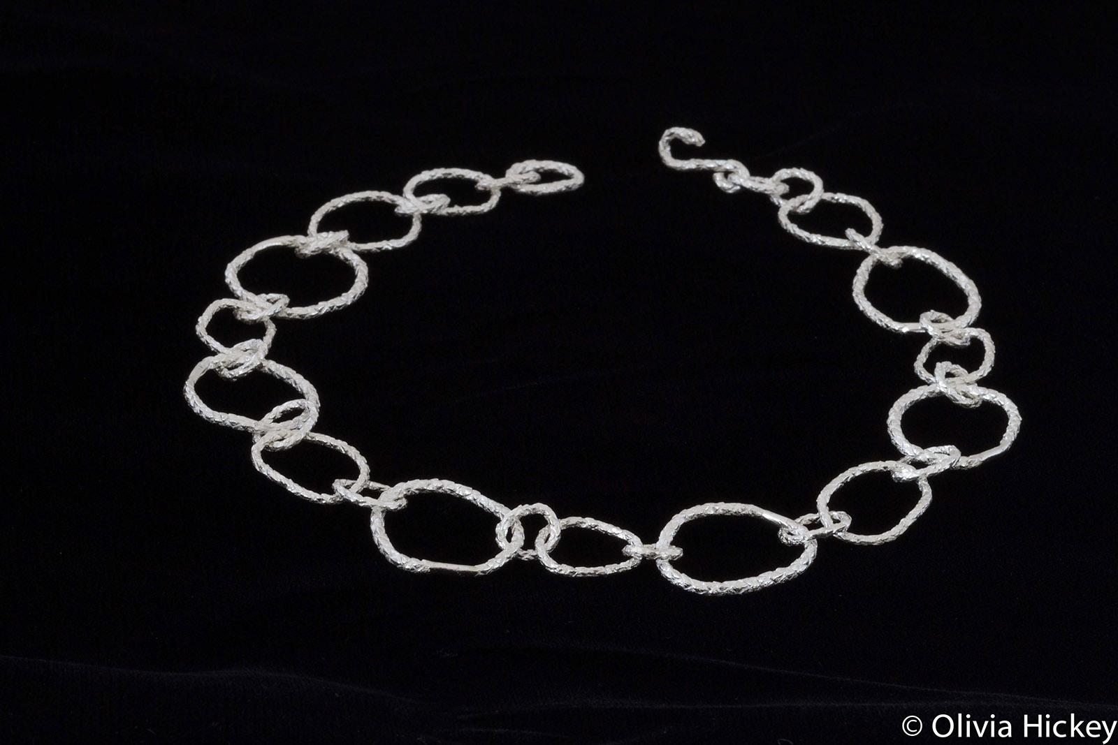 Sterling silver Pencil Pine Chain