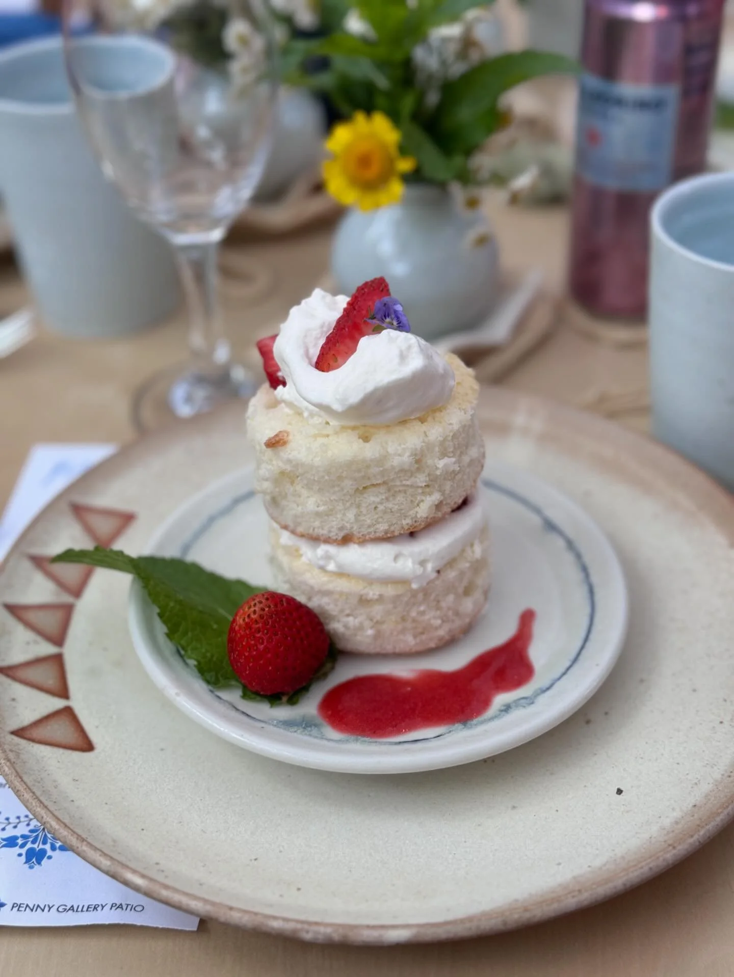 elderflower-infused chiffon cake
